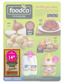 Foodco Gauteng & Polokwane : No Frills, Just Value (29 Aug - 2 Sep), page 1