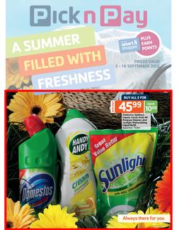 PicknPay : A Summer Filled With Freshness (3 Sep - 16 Sep), page 1