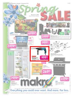 Makro : Spring Sale (4 Sep - 10 Sep), page 1