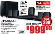 Sansui 5.1 DVD Home Theatre System-HTB1003
