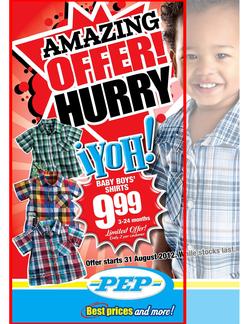 Pep : Amazing Offer! Hurry , page 1