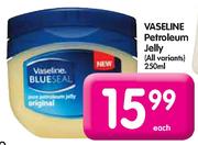 Vaseline Petroleum jelly-250ml Each