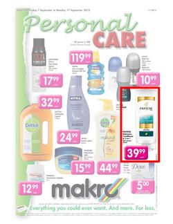 Makro : Personal Care (7 Sep - 17 Sep), page 1