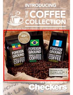 Checkers Western Cape : The Coffee Collection (9 Sep - 7 Oct), page 1