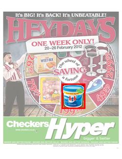 Checkers Hyper HeyDays (20 Feb - 26 Feb), page 1