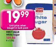 First Value White Sugar-2.5kg