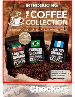 Checkers KZN : The Coffee Collection (9 Sep - 7 Oct), page 1