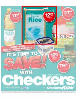 Checkers Free State : It's Time to Save (13 Sep - 24 Sep), page 1