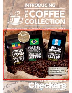 Checkers Free State : The Coffee Collection (9 Sep - 7 Oct), page 1