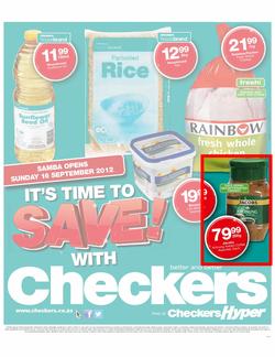 Checkers Northern Cape : It's Time to Save (13 Sep - 24 Sep), page 1