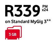 Samsung Galaxy Tab 3 7"-On Standard MyGig 3