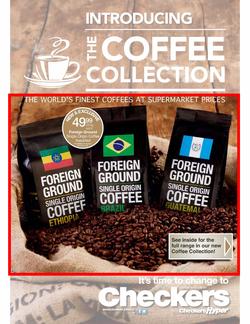 Checkers Northern Cape : The Coffee Collection (9 Sep - 7 Oct), page 1
