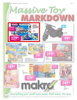 Makro : Massive Toy Markdown (16 Sep - 7 Oct), page 1