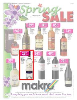 Makro : Spring Sale - Liquor (18 Sep - 24 Sep), page 1
