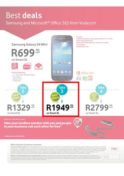 Vodacom : Vodacom Shop Birthday (7 Oct - 6 Nov 2013) , page 38