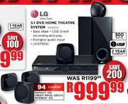 LG 5.1 DVD Home Theater System(DH31205)