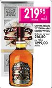 Chivas Regal 12 YO Blended Scotch Whisky-750ml