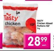 Tasty Chicken Mixed Portions IQF-2kg each