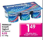 Parmalat Smooth Yoghurt-6 x 100g