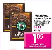 Robertsons Envelopes Spices-7g each