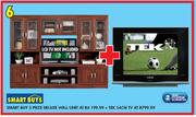 Smart Buys 3 Piece Deluxe Wall Unit-Each