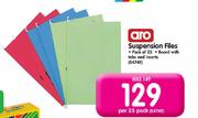 aro Suspension Files-Per pack of 25