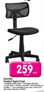 Falcon Student Typist Chair-Each