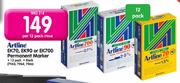 Artline EK70/EK90 Or EF700 Black Permanent Marker-Per 12 Pack
