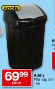 Addis Flip-Top Bin-46L Each