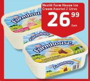 Nestle Farm House Ice Cream-2L Each