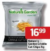 Nature's Garden Crinkle Cut Chips-1Kg Each