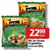Mccain Steam Vegetables-480Gm Each