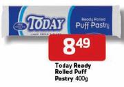 Today Ready Rolled Puff Pastry-400Gm