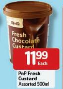 PnP Fresh Custard-500Ml Each