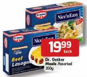 Dr. Oetker Meals-350Gm Each