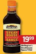 Wellington's Steakhouse Sauce-700Ml