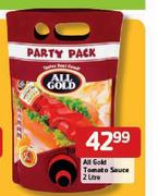 All Gold Tomato Sause-2Litre Each