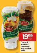 Crosse & Blackwell Flavoured May On Naise-500ml Each