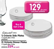 Octavia Side Plates-Per Pack