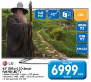 LG 42"(107cm) 3D Smart Full HD LED TV(42LA6130)