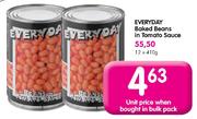 Everyday Baked Beans In Tomato Sauce-410gm Each