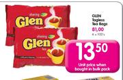 Glen Tagless Tea bags-100's