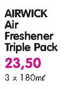 Airwick Air Freshener Triple Pack-3 x 180ml