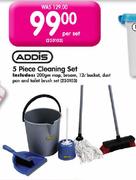 Addis 5 Piece Cleaning Set-Per Set