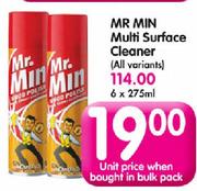 Mr Min Multi Surface Cleaner(All variants)-275ml