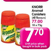 Knorr Aromat Canisters(All Flavours)-75g