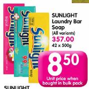 Sunlight Laundry Bar Soap(All variants)-500g