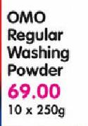 Omo Regular Washing Powder-10 X 250g