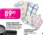 Caterers Choice Dish Clothes-45cm X 70cm Per 10 Pack