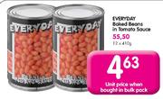 Everyday Baked Beans In Tomato Sauce-410gm Each